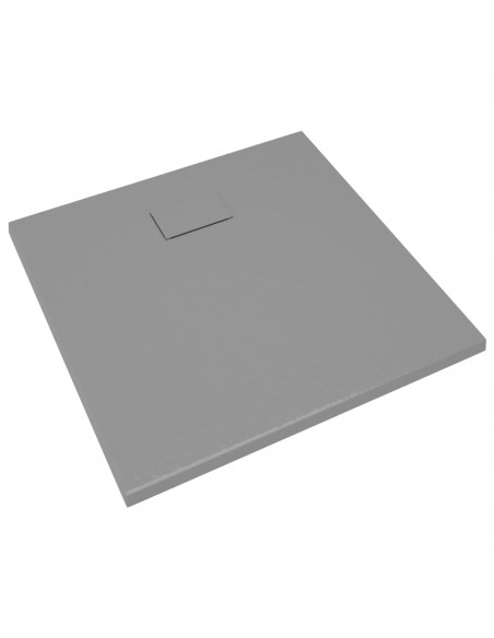 Piatto Doccia in SMC Grigio 90x80 cm