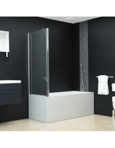 Box Doccia Pieghevole a Libro in ESG 120x68x130 cm