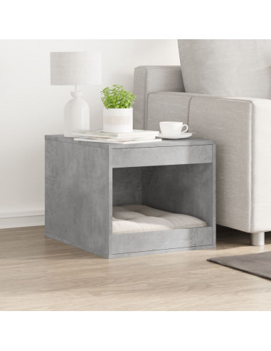 Recinto Lettiera Gatti Grigio Cemento 47x59x42 cm in Truciolato