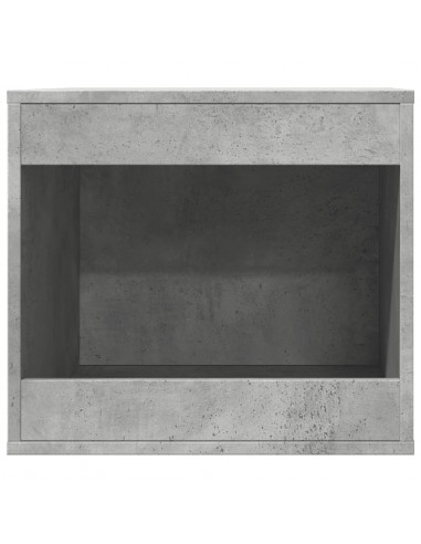 Recinto Lettiera Gatti Grigio Cemento 47x59x42 cm in Truciolato