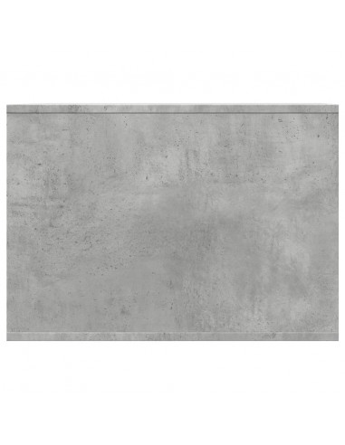 Recinto Lettiera Gatti Grigio Cemento 47x59x42 cm in Truciolato