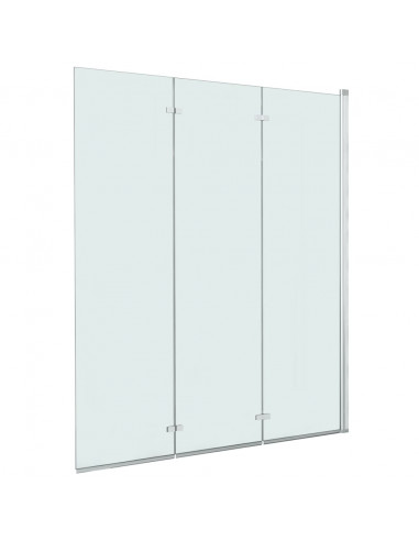 Box Doccia Pieghevole a Libro 3 Pannelli in ESG 130x138 cm