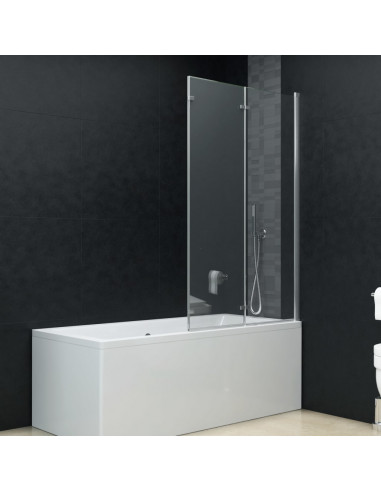 Box Doccia Pieghevole a Libro 3 Pannelli in ESG 130x138 cm