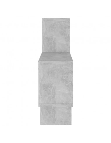 Scaffale Muro Auto Grigio Cemento 82x15x51 cm Legno Multistrato