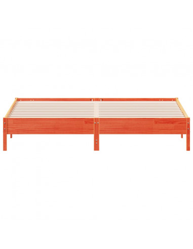 Giroletto Marrone Cera 180x200 cm in Legno Massello di Pino