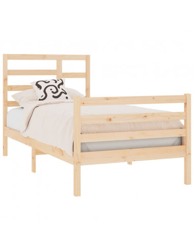 Giroletto in Legno Massello 90x190 cm Single