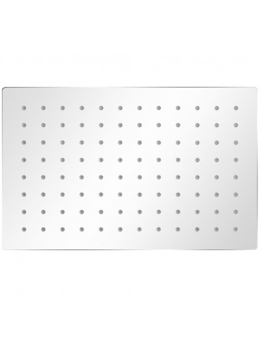 Testa Doccia a Pioggia in Acciaio Inox 20x30 cm Rettangolare