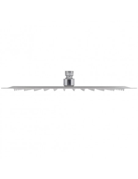 Testa Doccia a Pioggia in Acciaio Inox 20x30 cm Rettangolare