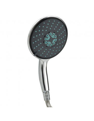 Soffione Doccia Manuale Multifunzionale con Tubo 1,5 m Cromato