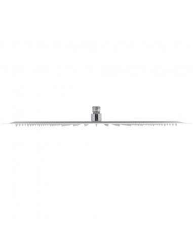 Soffione per Doccia a Pioggia 2pz Acciaio Inossidabile 40x40cm