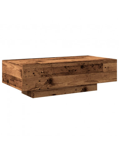 Tavolino Salotto Legno Antico 100x49,5x31 cm Legno Multistrato