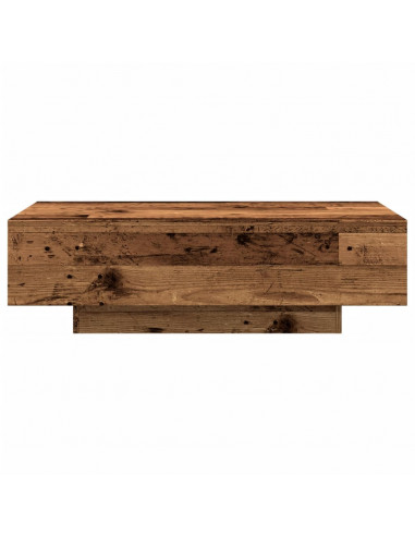 Tavolino Salotto Legno Antico 100x49,5x31 cm Legno Multistrato