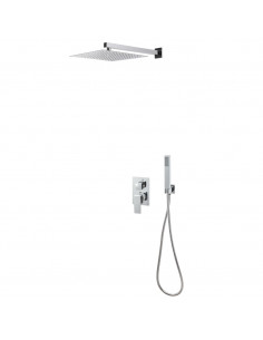Sistema Doccia in Acciaio Inossidabile 201 Argento 2