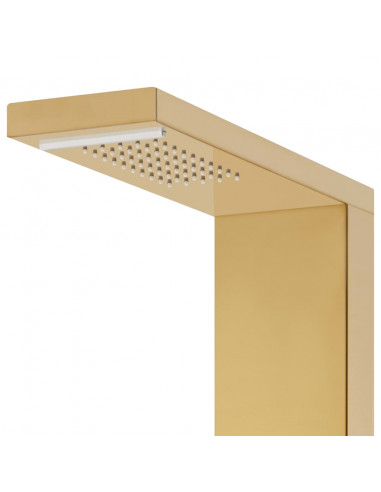 Sistema di Pannelli Doccia in Acciaio Inossidabile 201 Oro
