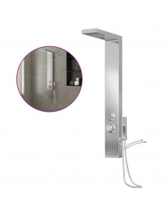 Pannello Doccia in Acciaio Inossidabile Quadrato 2