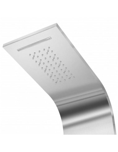 Pannello Doccia in Acciaio Inossidabile Curvo