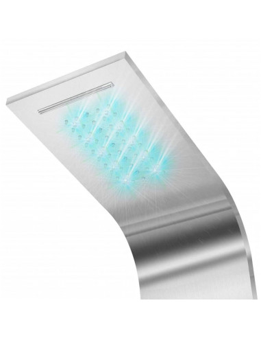 Pannello Doccia in Acciaio Inossidabile Curvo