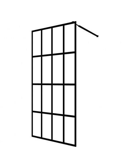 Cabina Doccia con Vetro Temperato Trasparente 140x195 cm