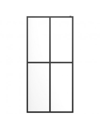 Cabina Doccia con Vetro Temperato Trasparente 100x195 cm