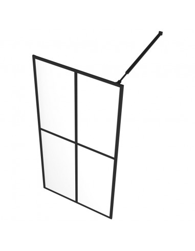 Cabina Doccia con Vetro Temperato Trasparente 100x195 cm