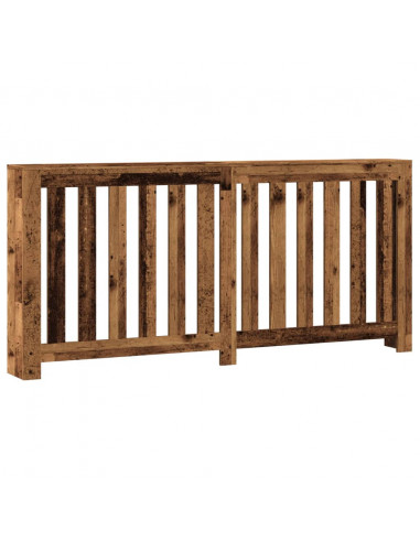 Copertura Termosifone Legno Antico 175x20x82 cm in Multistrato