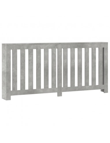 Copertura Termosifone Grigio Cemento 175x20x82cm in Multistrato