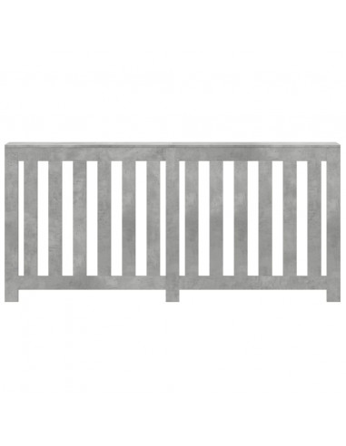 Copertura Termosifone Grigio Cemento 175x20x82cm in Multistrato