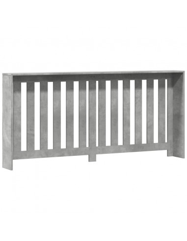 Copertura Termosifone Grigio Cemento 175x20x82cm in Multistrato