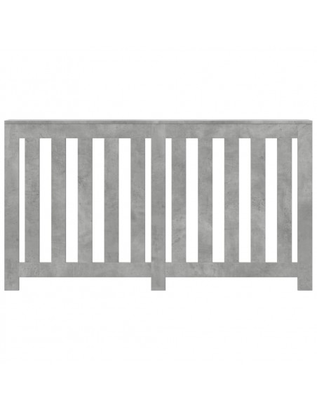 Copertura Termosifone Grigio Cemento 149x20x82cm in Multistrato