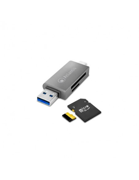 Atlantis Land P005-CR32 lettore di schede USB 3.2 Gen 1 (3.1 Gen 1) Nero