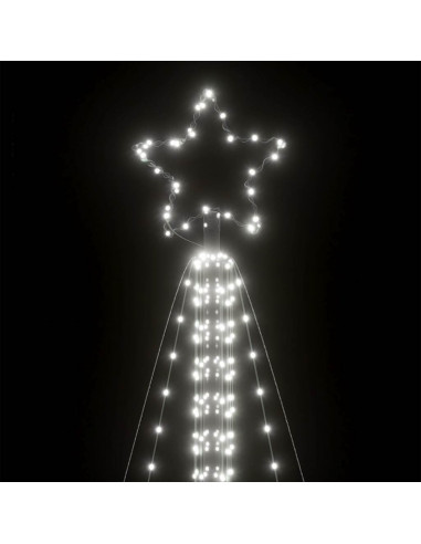 Illuminazione per Albero di Natale 861 LED Bianco Freddo 478 cm