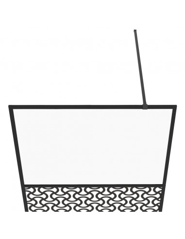 Parete per Doccia Walk-in Vetro Trasparente ESG 80x195 cm Nera