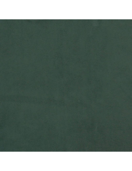 Testiera ad Orecchio Verde Scuro 147x23x118/128cm in Velluto
