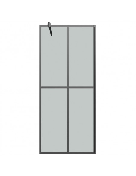 Cabina Doccia 80x195 cm con Vetro Temperato Scuro