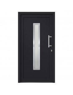 Porta di Ingresso Antracite 88x200 cm 2