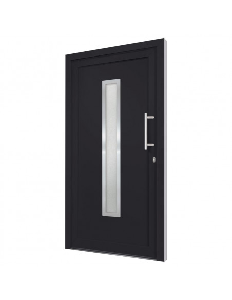 Porta di Ingresso Antracite 98x208 cm