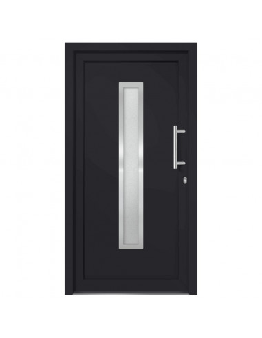 Porta di Ingresso Antracite 108x208 cm