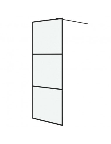 Parete Doccia Walk in 80x195 cm Vetro Smerigliato ESG