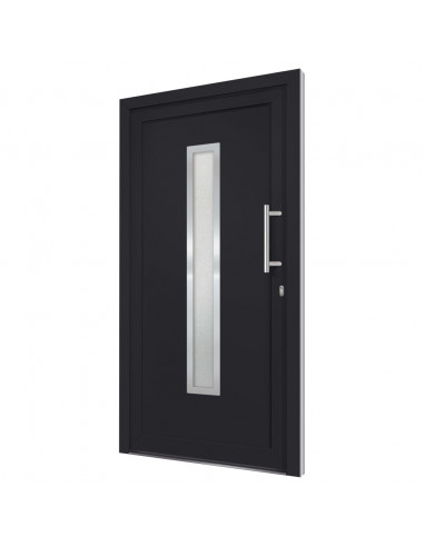 Porta di Ingresso Antracite 108x208 cm