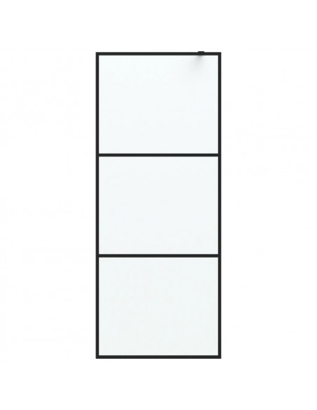 Parete Doccia Walk in 80x195 cm Vetro Smerigliato ESG