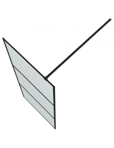 Parete Doccia Walk in 80x195 cm Vetro Smerigliato ESG