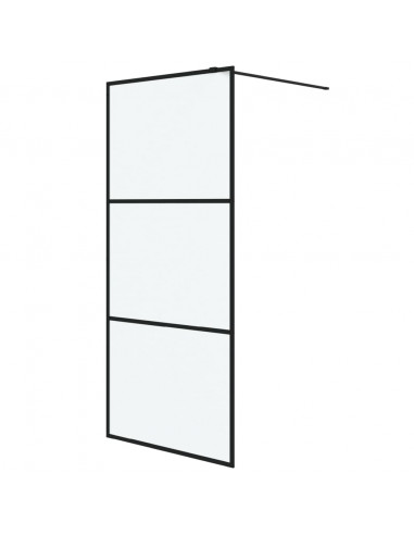 Parete Doccia Walk in 90x195 cm Vetro Smerigliato ESG