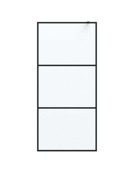 Parete Doccia Walk in 90x195 cm Vetro Smerigliato ESG