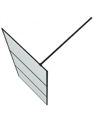 Parete Doccia Walk in 90x195 cm Vetro Smerigliato ESG