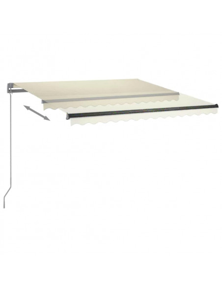 Tenda da Sole Automatica Autoportante 350x250 cm Crema