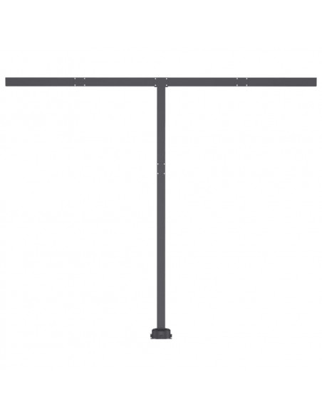 Tenda da Sole Automatica Autoportante 350x250cm Arancio Marrone