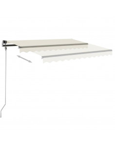 Tenda da Sole Automatica Autoportante 400x350 cm Crema 2