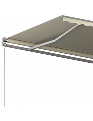 Tenda da Sole Automatica Autoportante 400x350 cm Crema