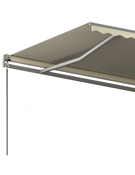 Tenda da Sole Automatica Autoportante 450x350 cm Crema