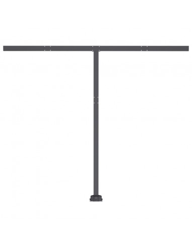 Tenda da Sole Autoportante Automatica 350x250 cm Gialla Bianca